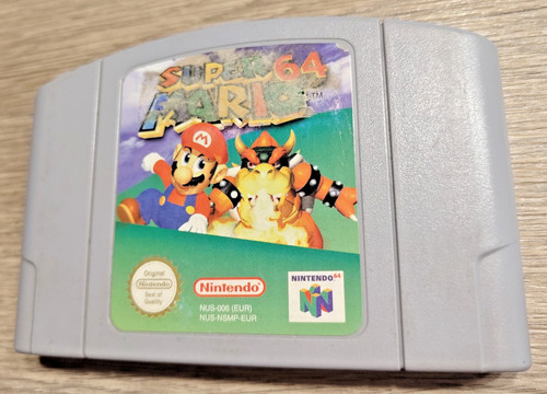 Cartuccia super mario - super,