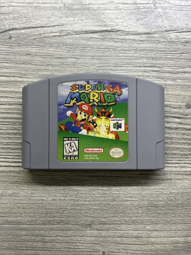 Super mario n64 nintendo 64 - super,