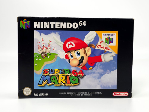 Super mario n64 nintendo 64 - mario,