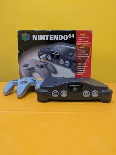 Nintendo con scatola - 64,
