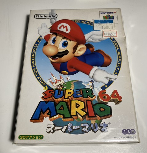Super mario nintendo n64 - super,