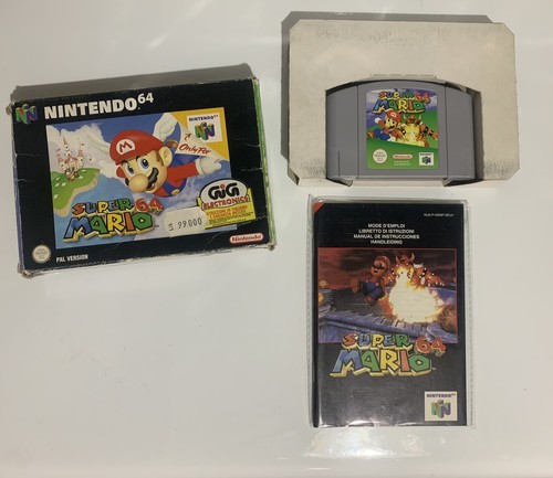 Nintendo super mario gig - nintendo, 64