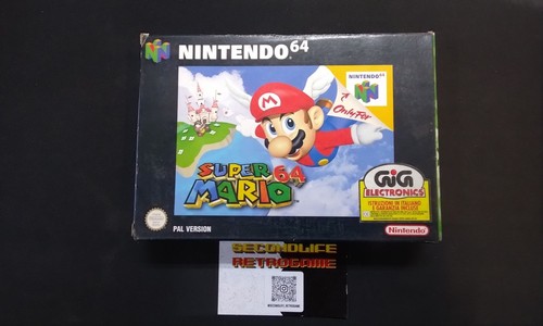 Nintendo super mario - 64, pal
