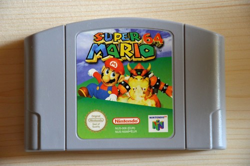 N64 super mario 64 per - super,
